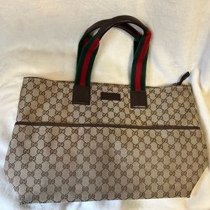 Gucci Tote.  Pre-owned.  Vintage.